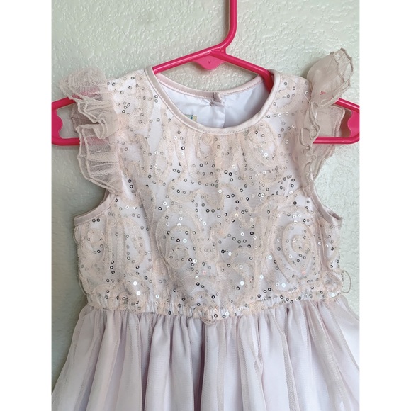 2T blush pink dress - Picture 2 of 5
